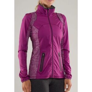 NWOT Lululemon Run: Featherweight Hybrid Jacket, $110 sz 4 A53